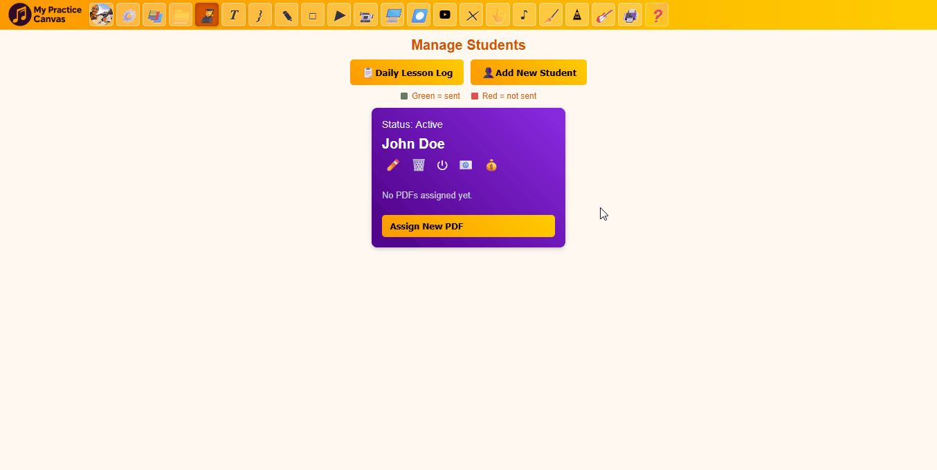 Demo: Assign annotated lesson to student with one click